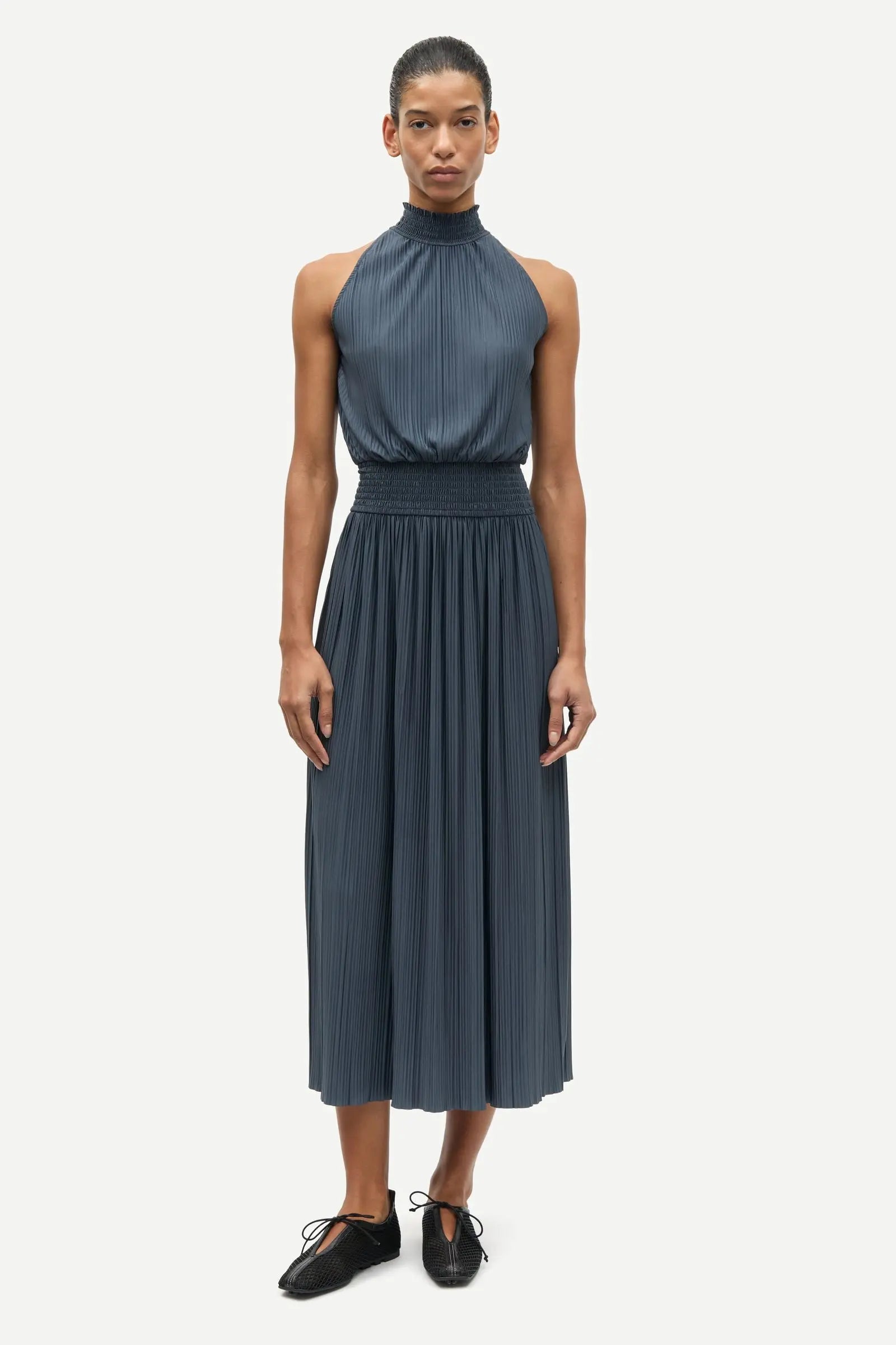 Uma Dress Ombre Blue