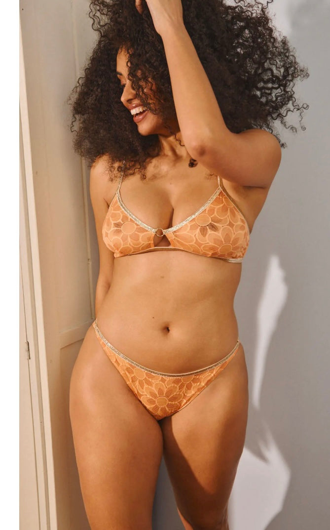 Brassière Marion Peach Flower