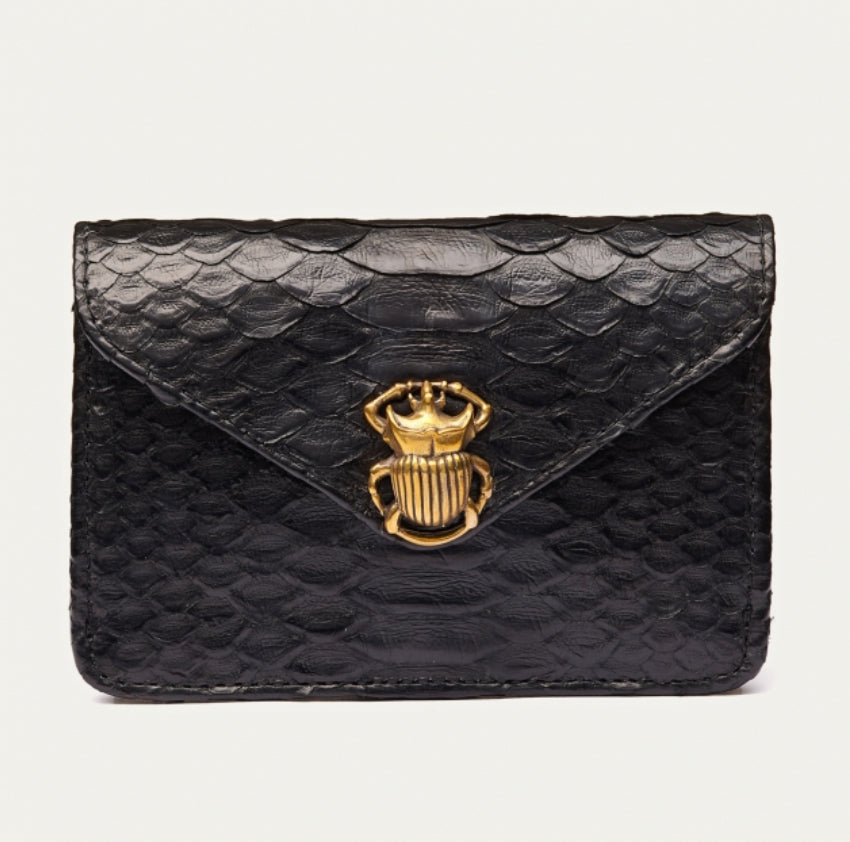 Porte Cartes Python Alex Noir
