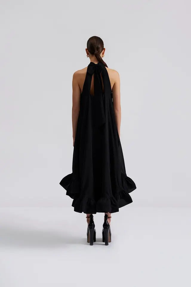 Robe Sabrina Midi Black