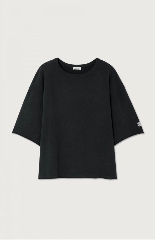 Tee Shirt Large Femme Ykobow Noir