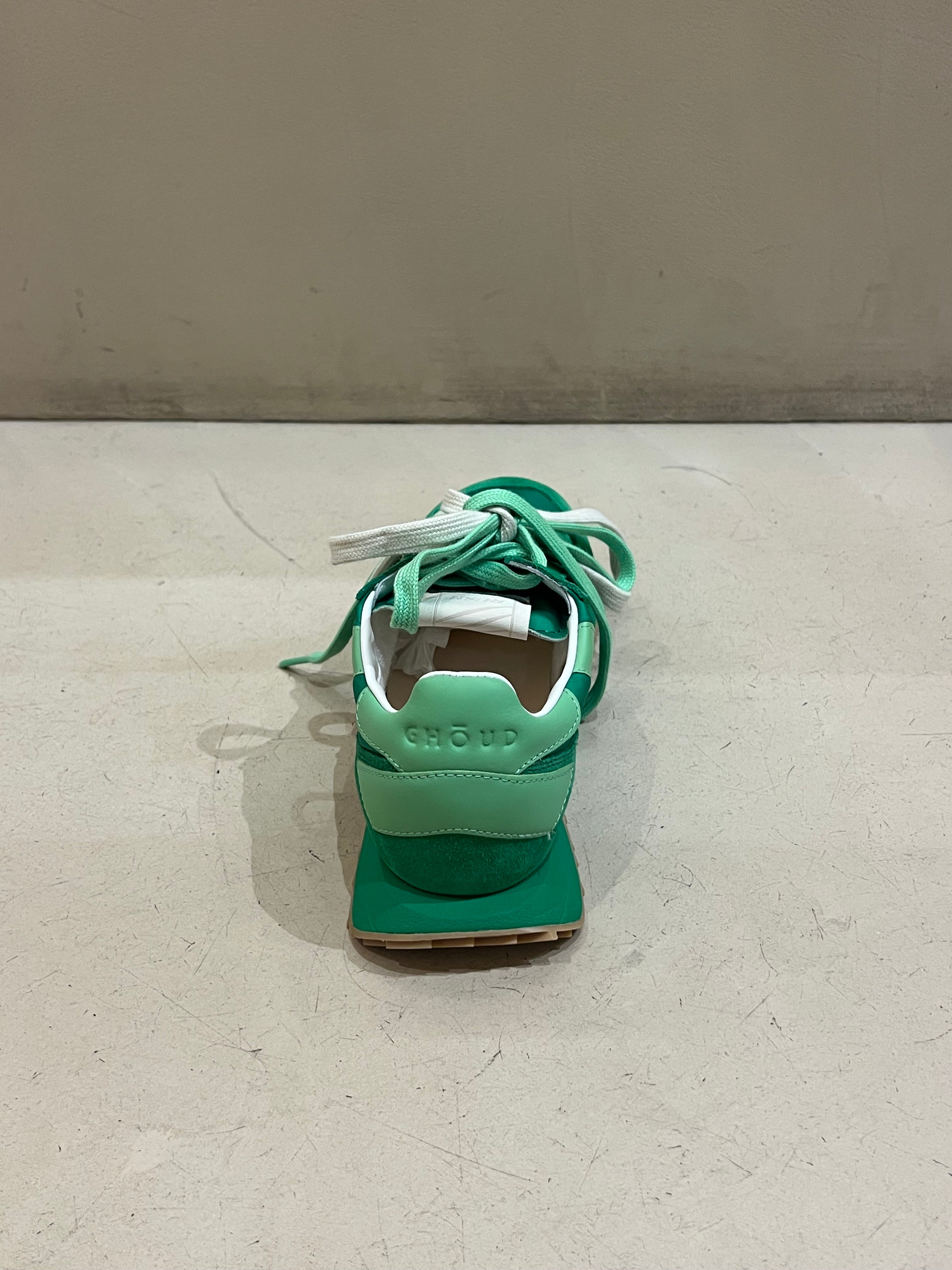 MD05 Baskets Rush Low Wom Mononyl Suede LakeGrn