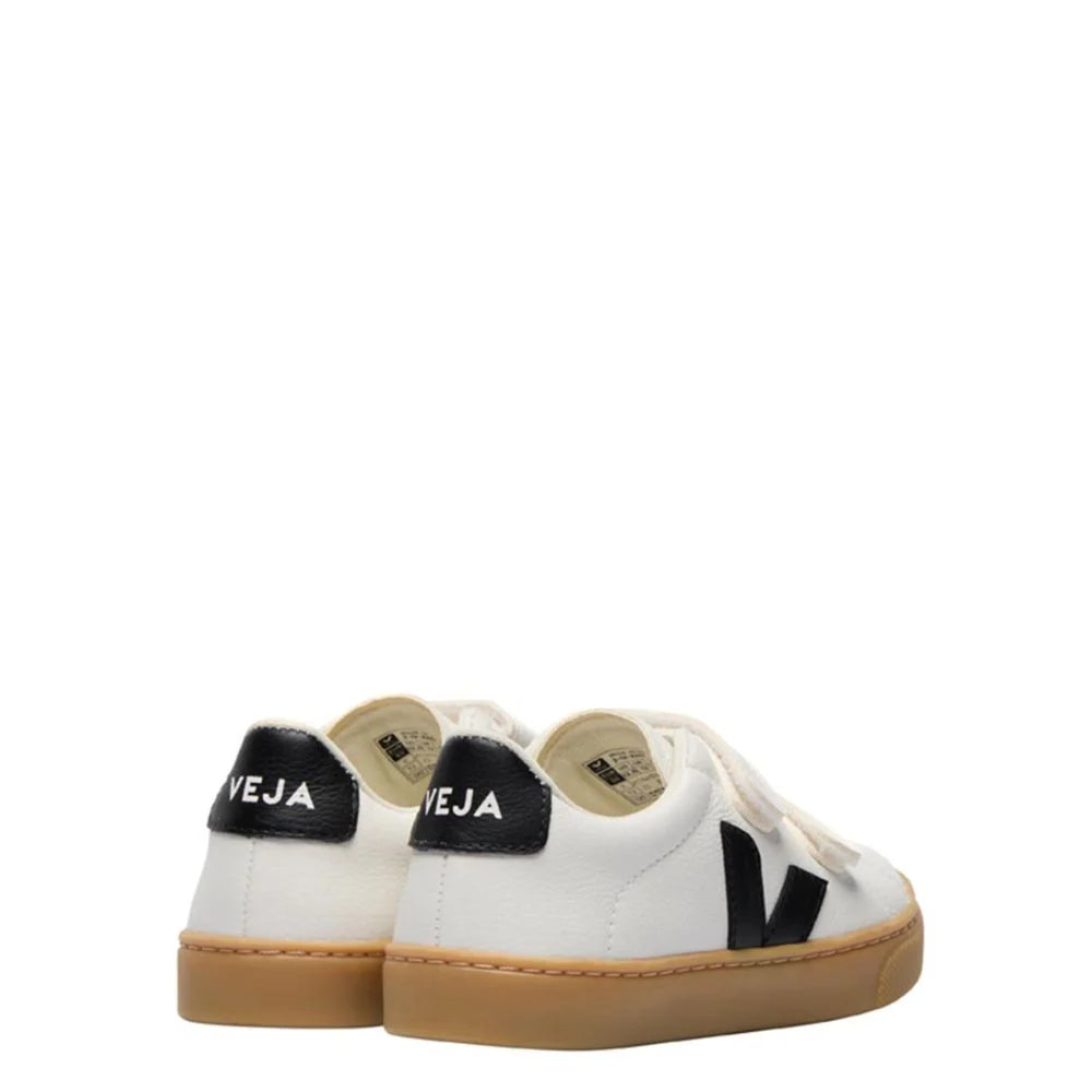Esplar Leather White Black Natural Enfant
