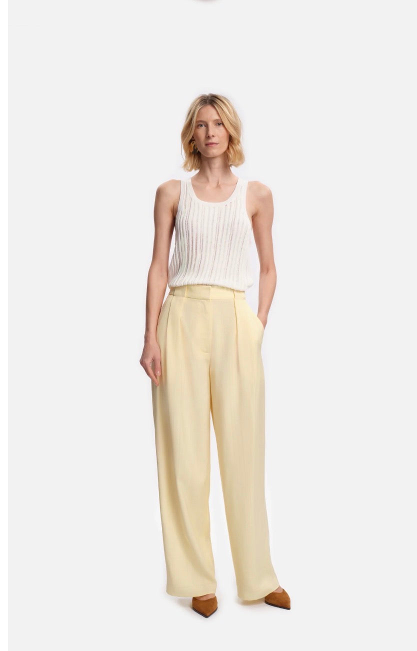 Pantalon Argo Pale yellow