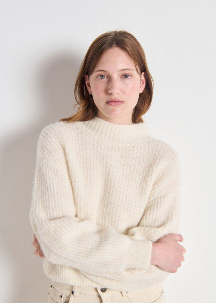 Pull Femme East Nacré Chiné