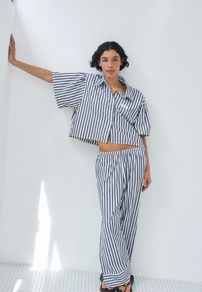 Chemise Femme Vextown Rayures Encre 06A