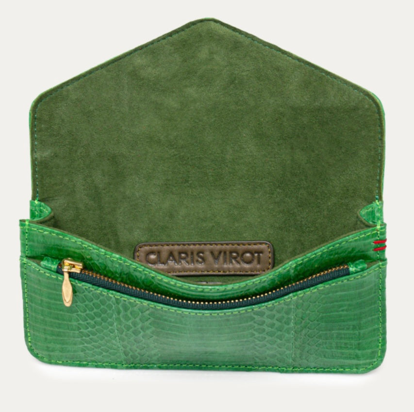 Portefeuille Alex Long Cobra Romarin