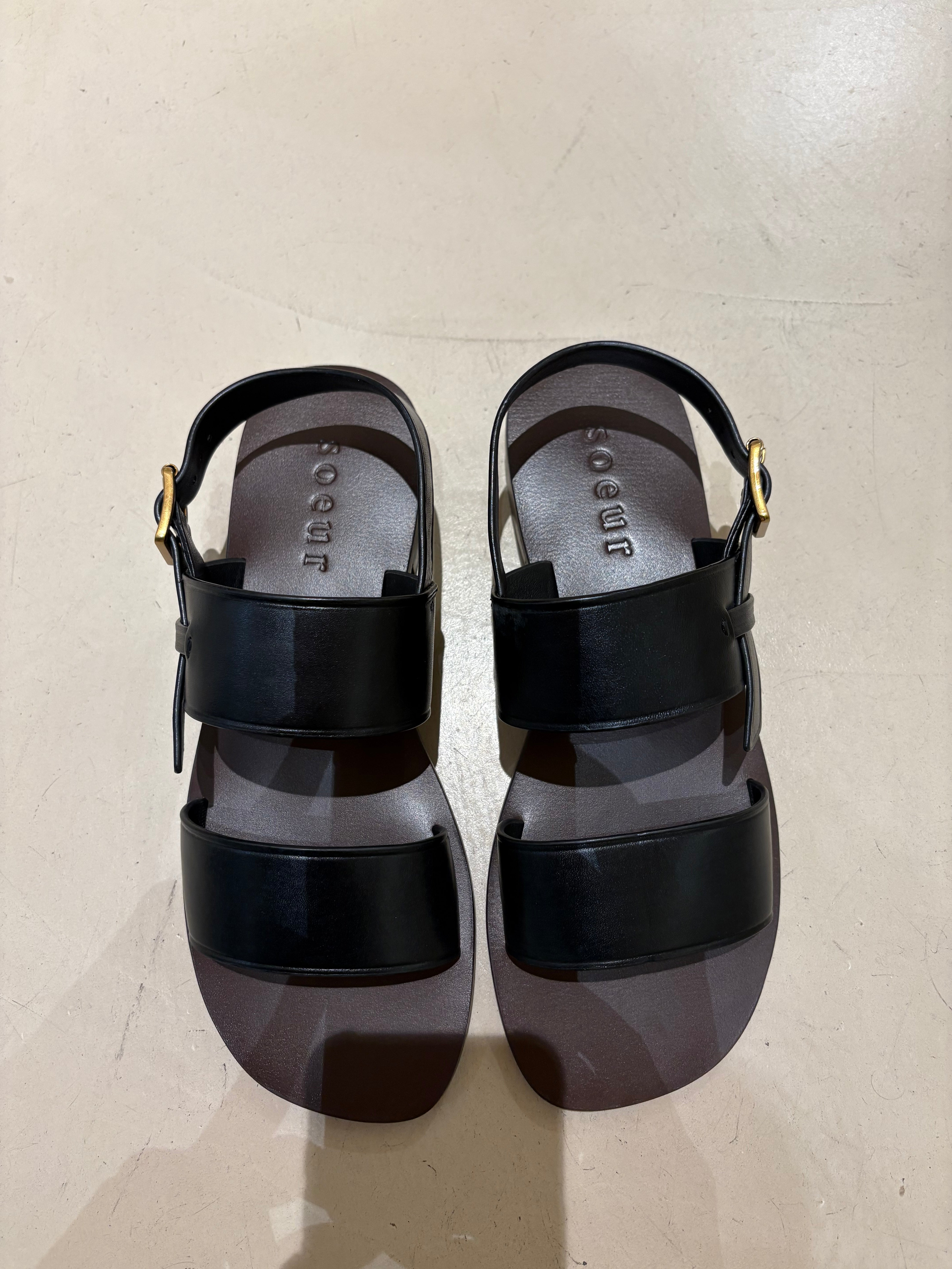 Sandales Douglas noir