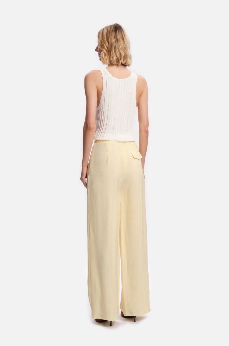 Pantalon Argo Pale yellow