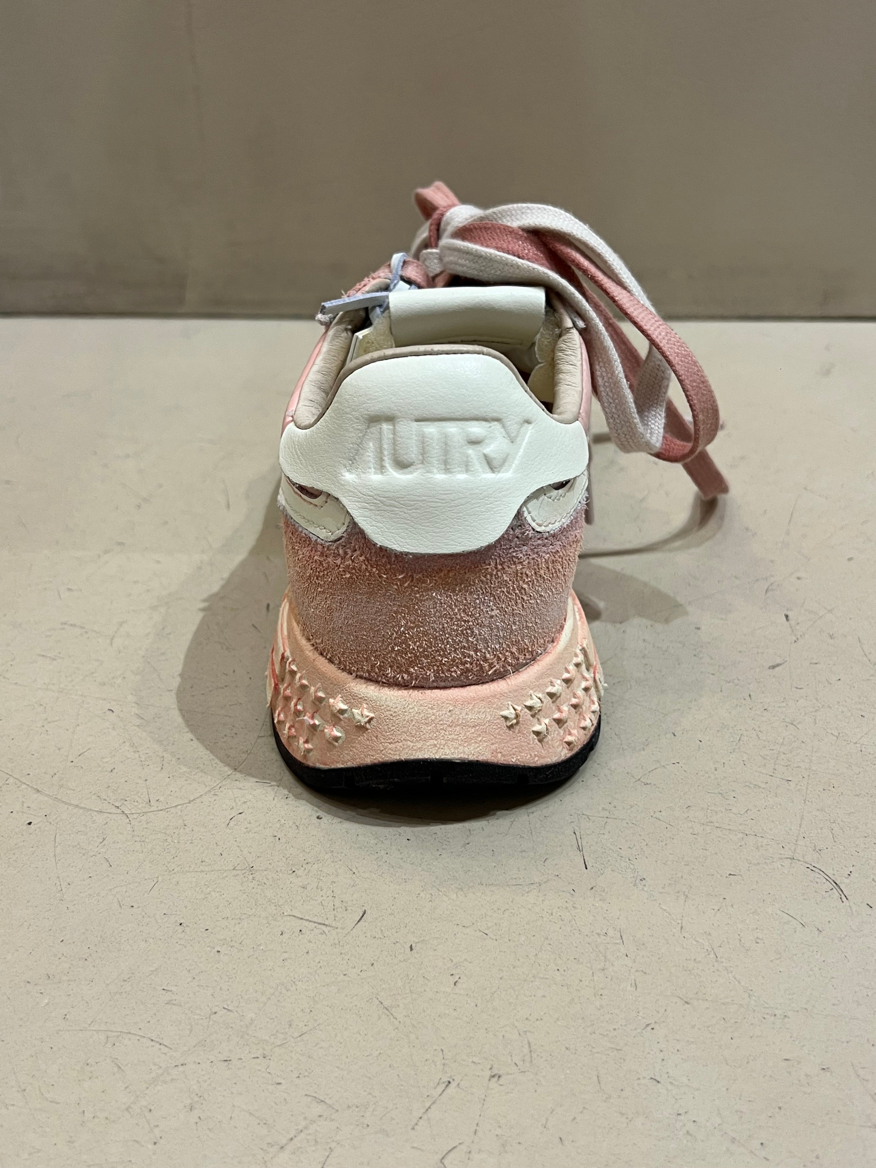 YS02 Basket Reelwind Suede Nylon White Red