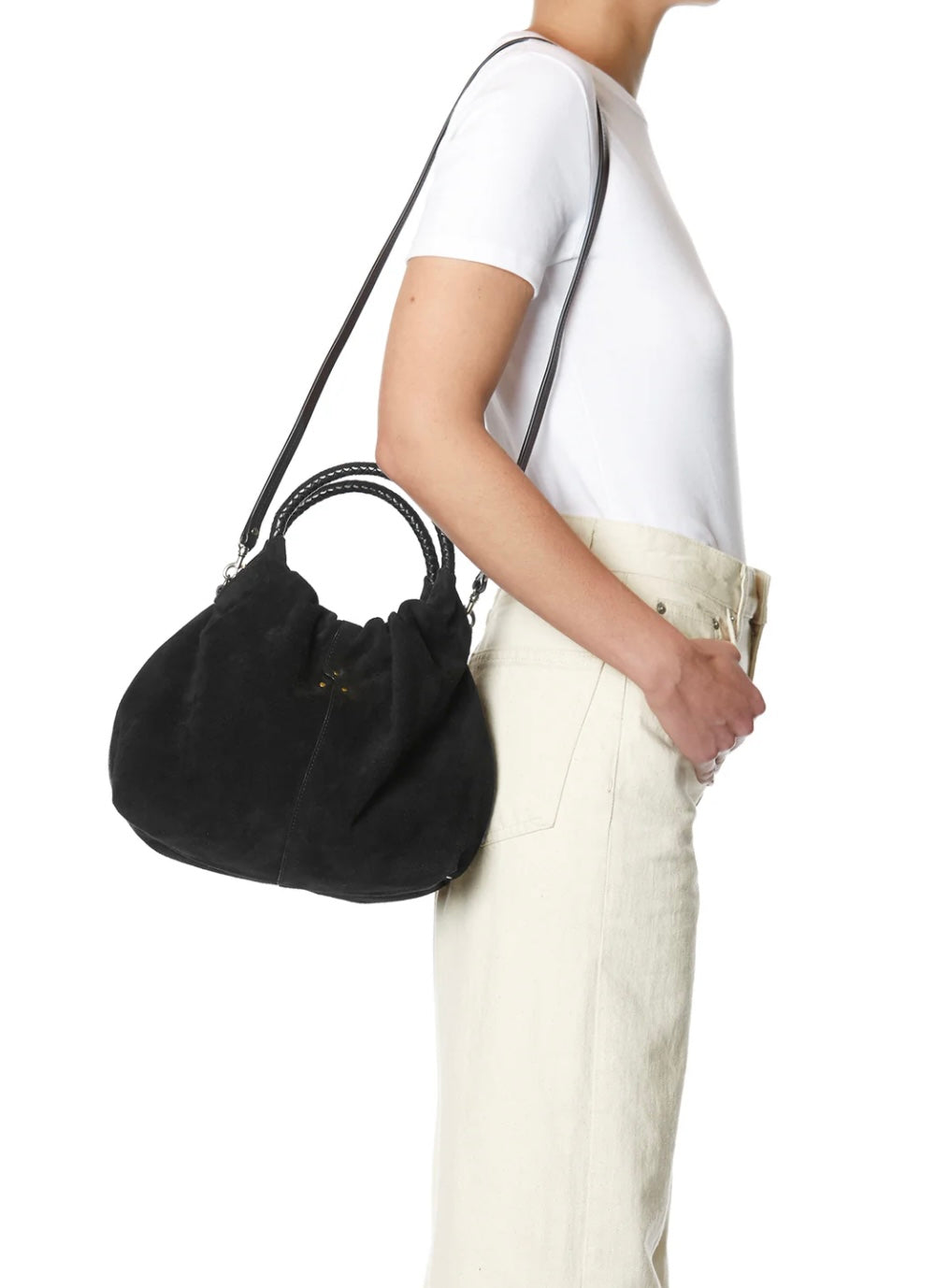 Gordi M Croûte Velours Noir