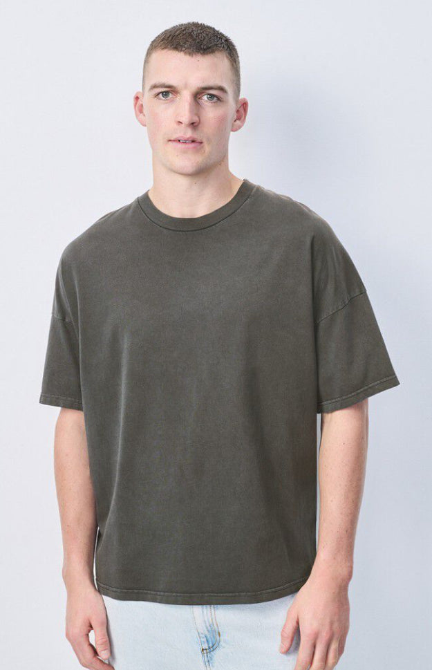 T- Shirt Homme Fizvalley Carbone Vintage