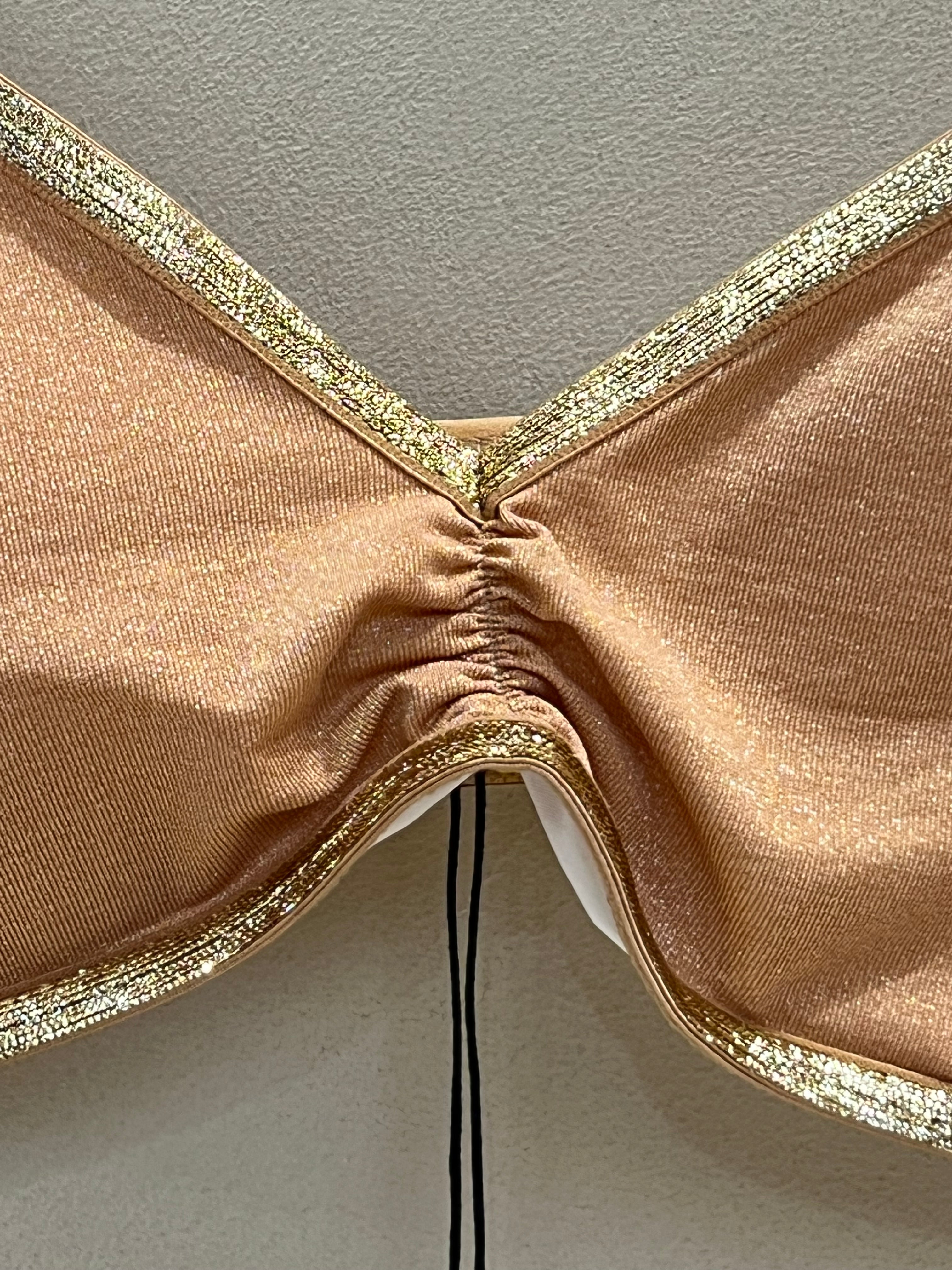 Brassière Georgia Mousses Amovibles Golden Lurex