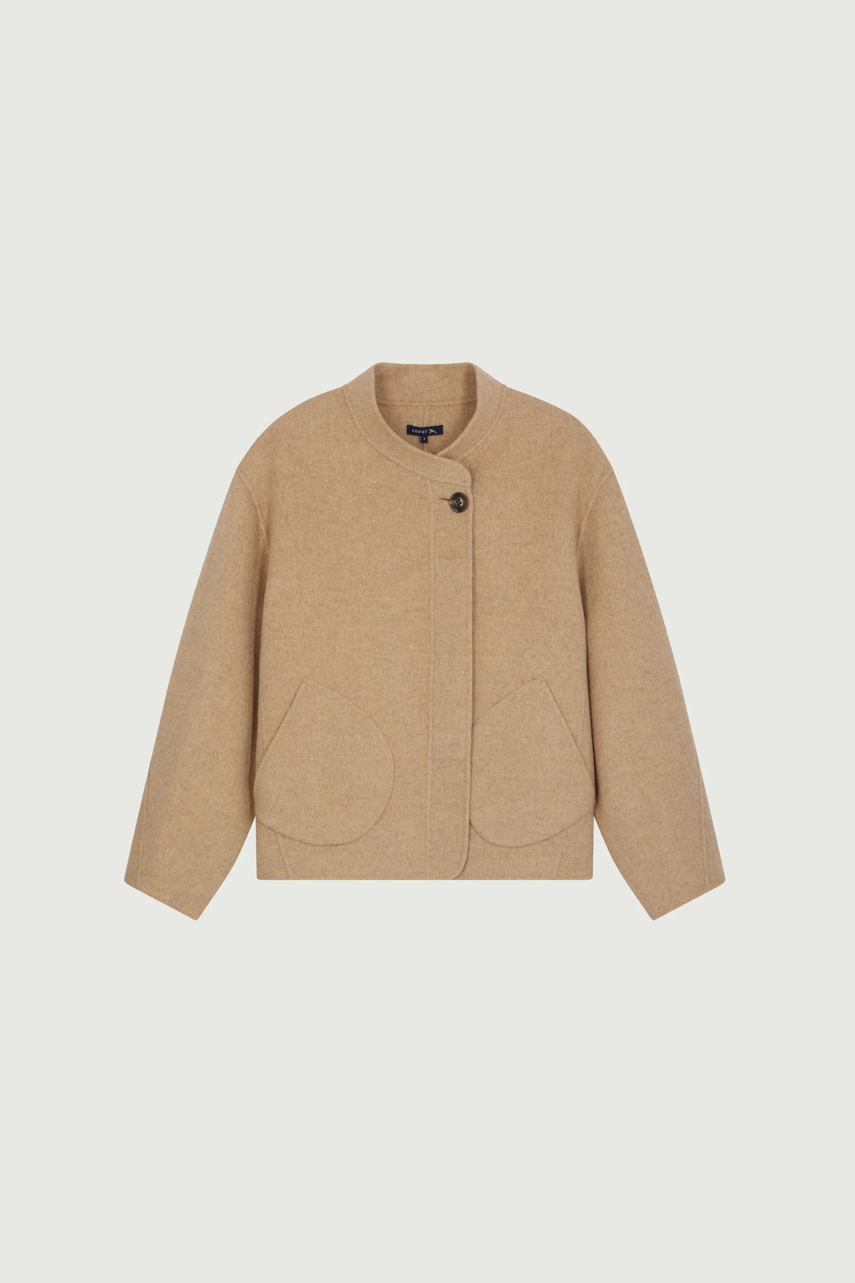 Manteau Windsor Beige Chiné