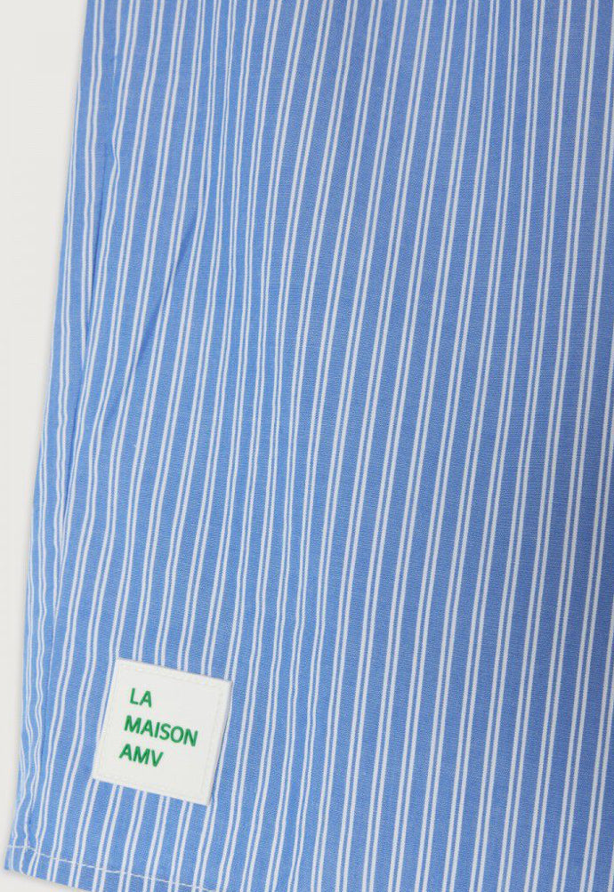 Short Zatybay Rayure Aqua