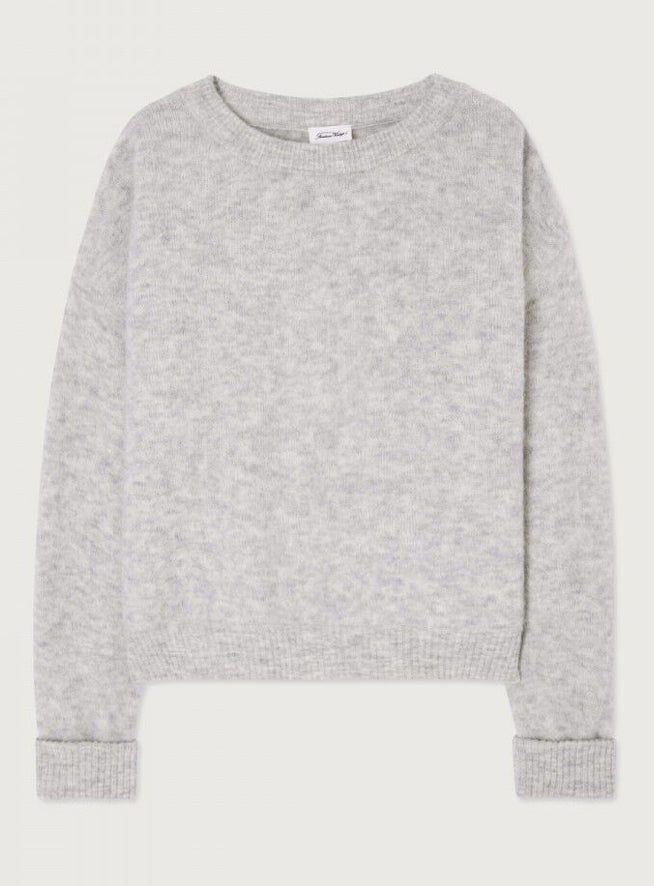 Pull Femme Vitow Gris Clair Chiné