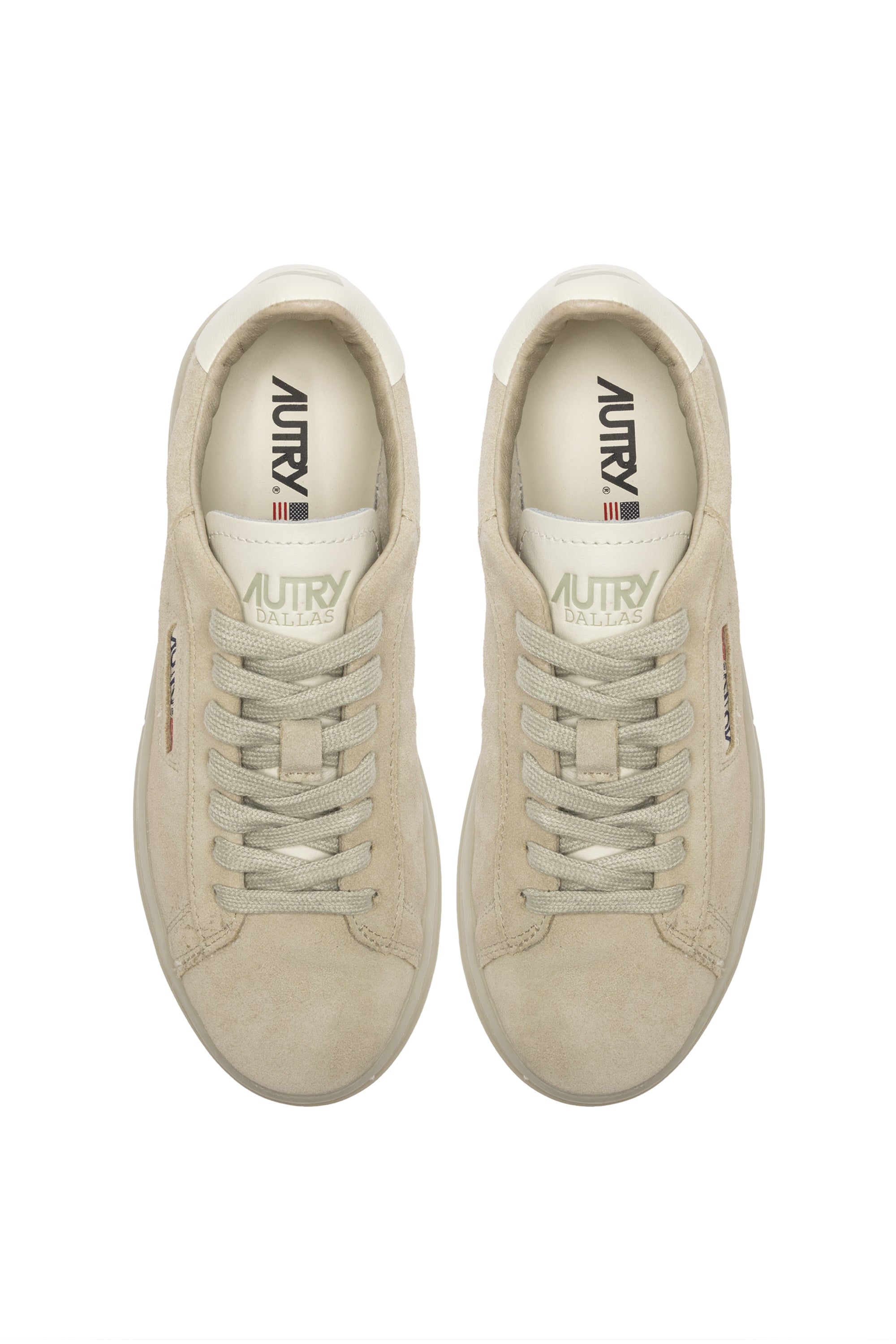 Baskets Dallas Low Suède Papyrus Marsh