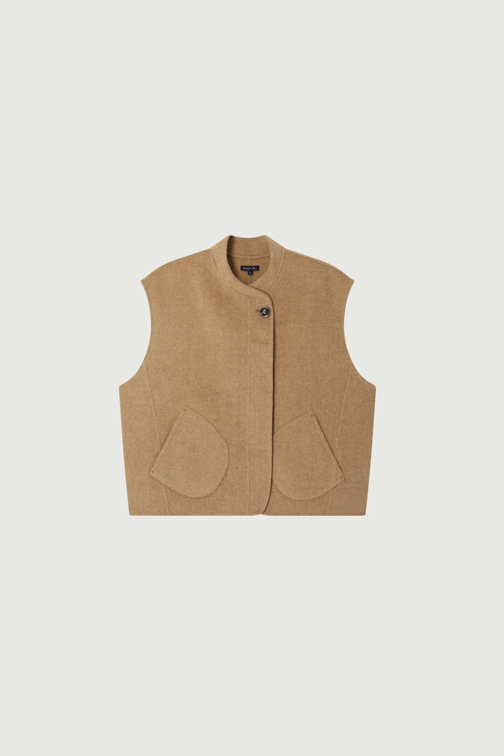 Blouson Adeline Beige Chiné
