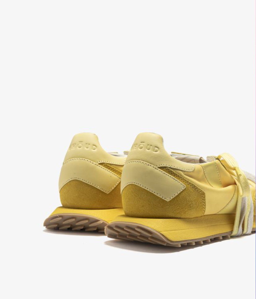 MD06 Baskets Rush Low Wom Mononyl Suede Yellow