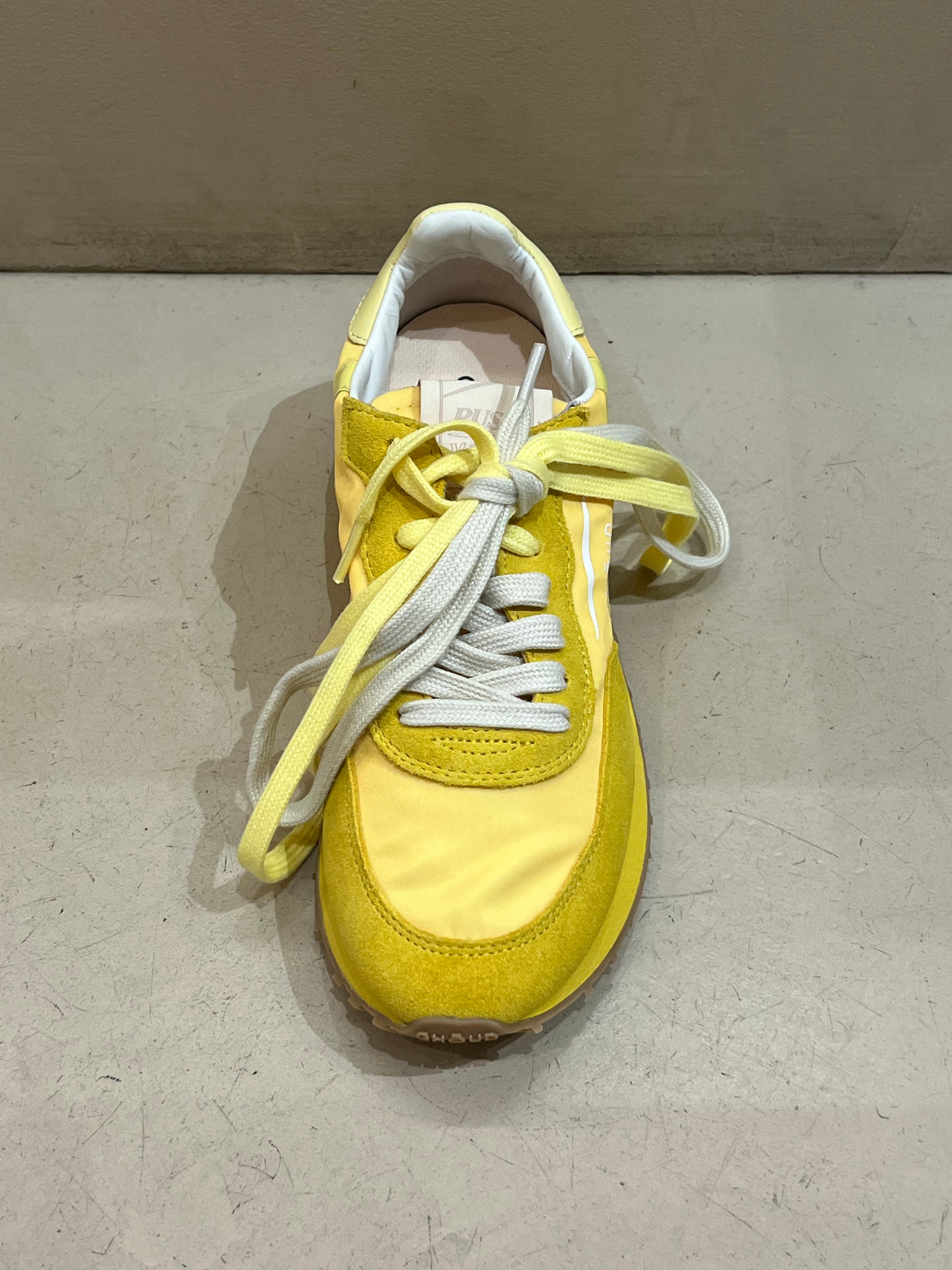 MD06 Baskets Rush Low Wom Mononyl Suede Yellow