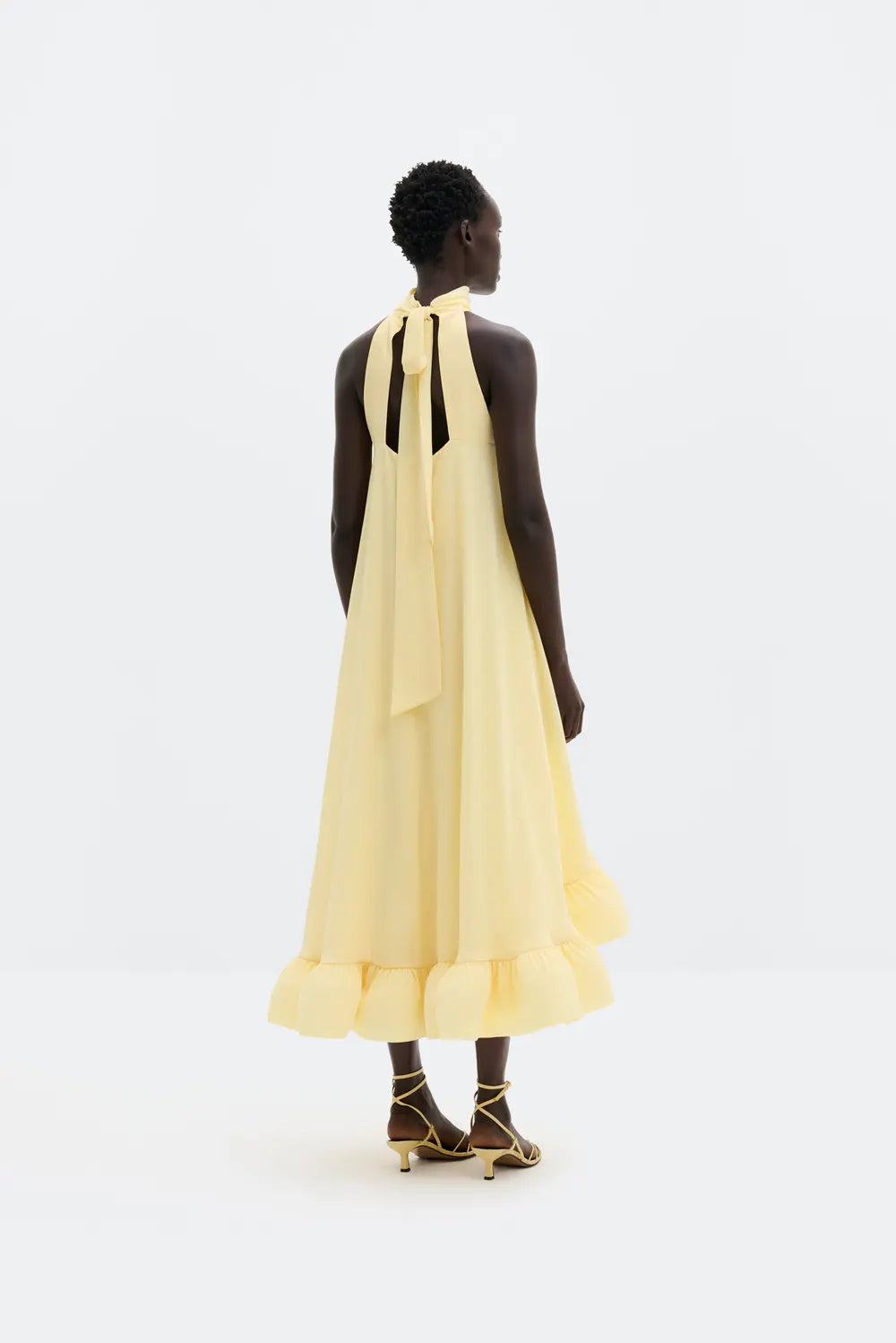 Robe Sabrina Midi Light Lemon