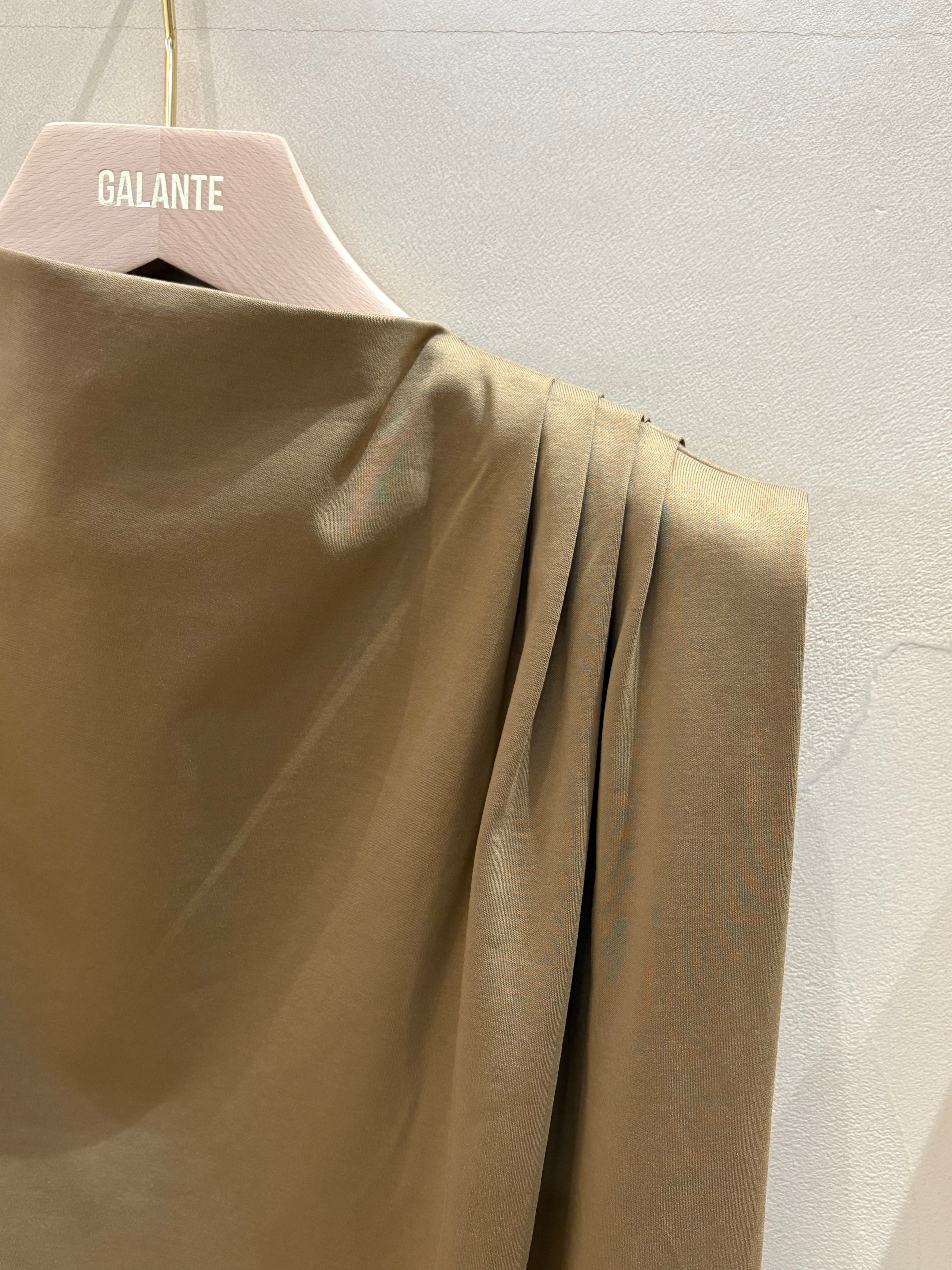 Top Idris Beige Vert