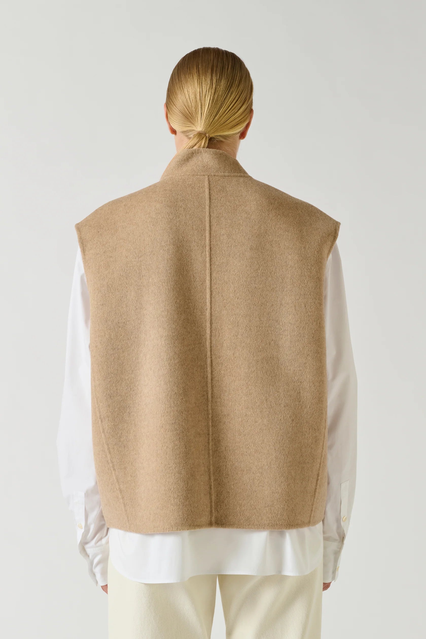 Blouson Adeline Beige Chiné