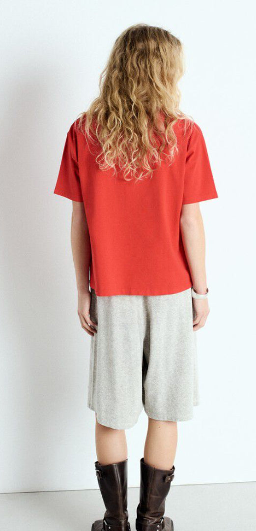 Tee-shirt Femme Fizvalley Fraise Vintage