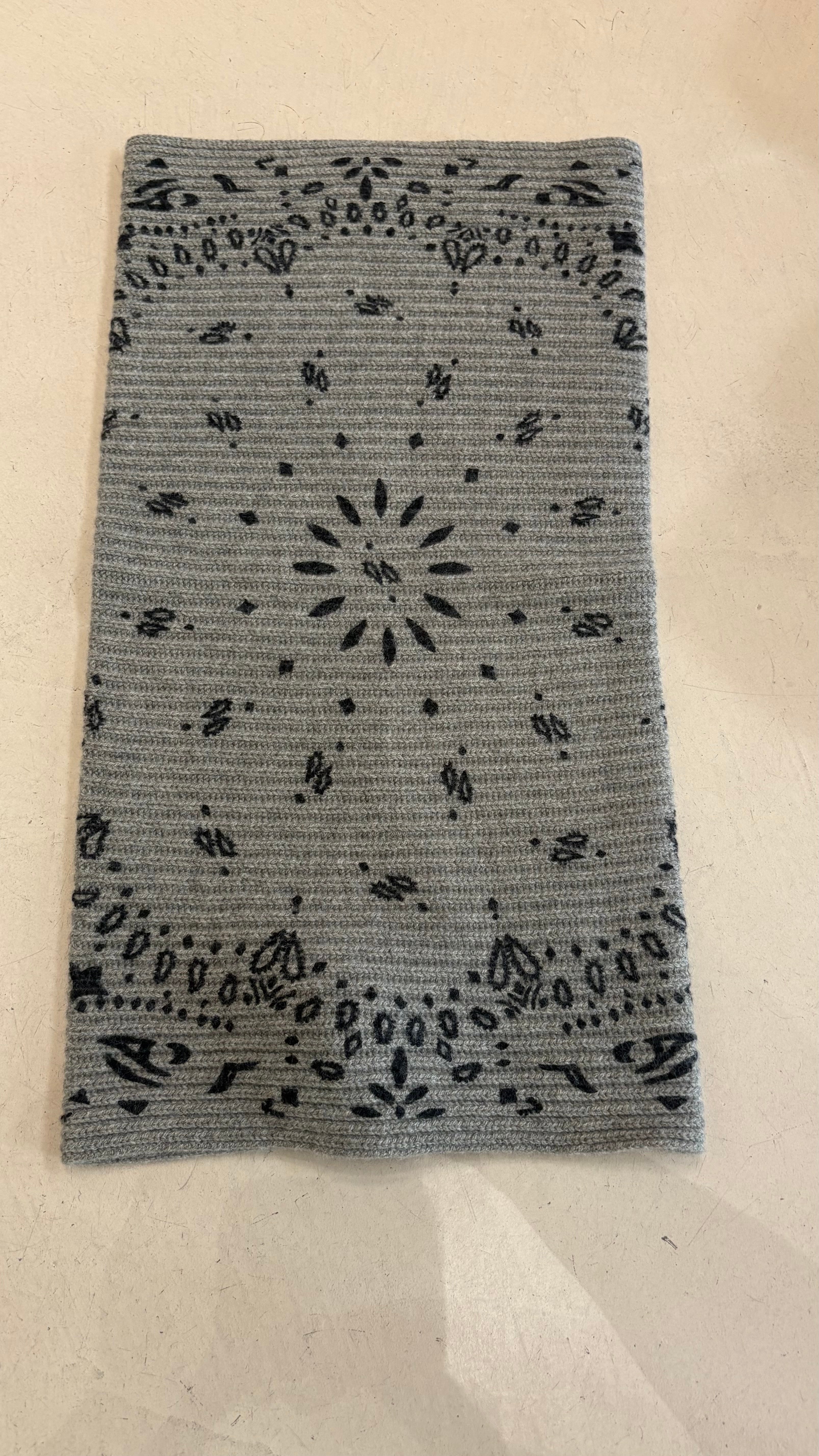 Col Come Bandana Kaki Chiné