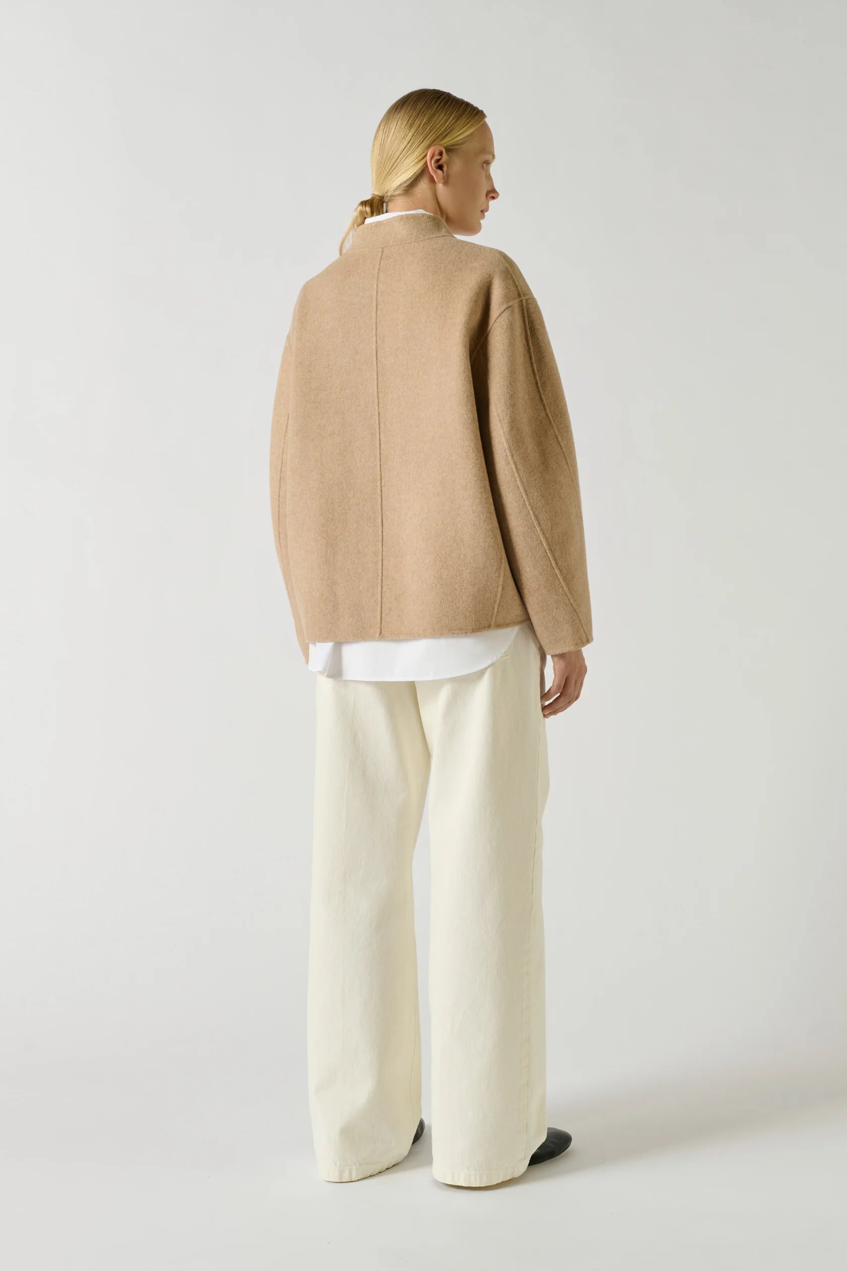 Manteau Windsor Beige Chiné