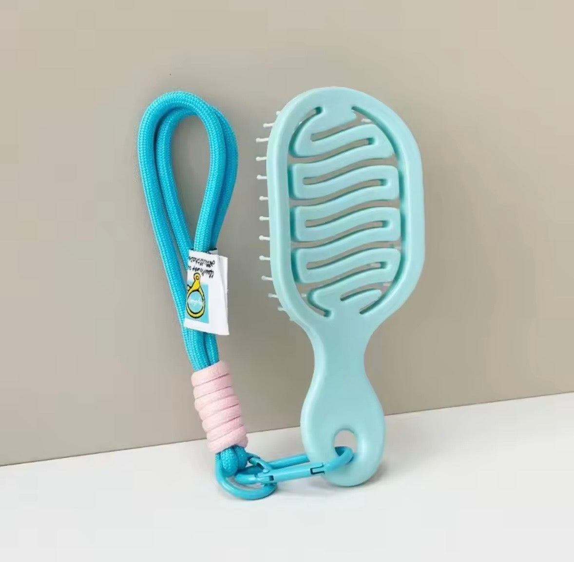 Porte clé Brosse Bleu