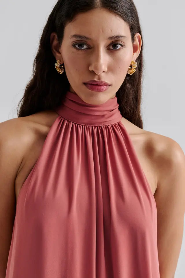 Robe Sabrina Midi Terracotta