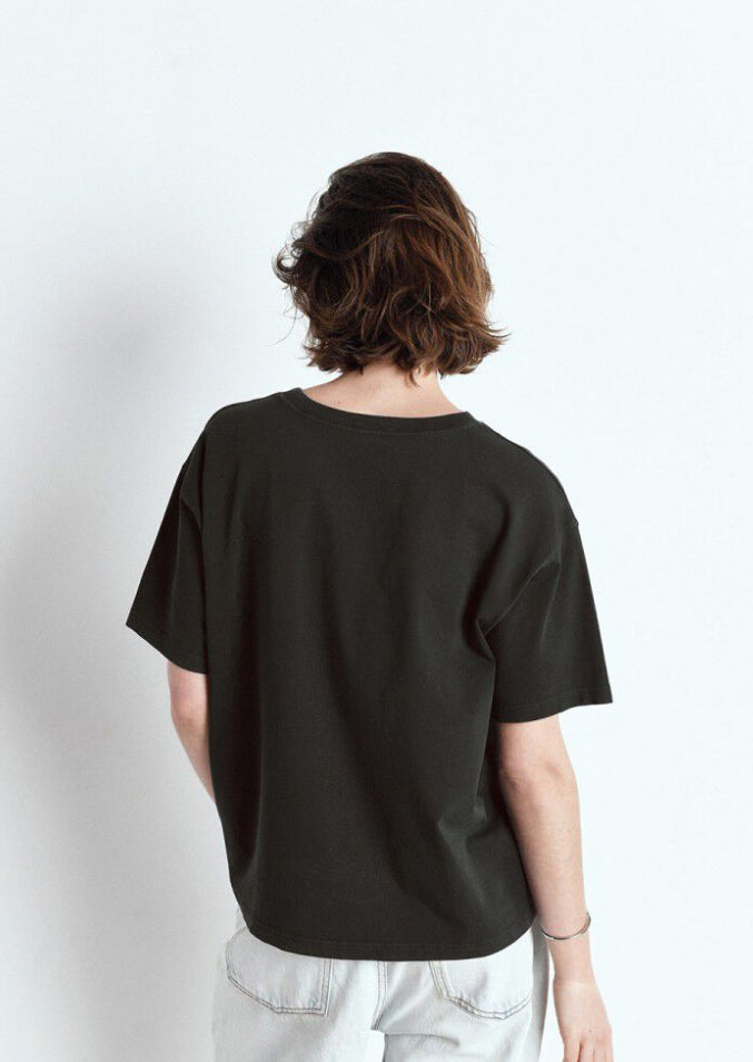 Tee-shirt Femme Fizvalley Carbone Vintage