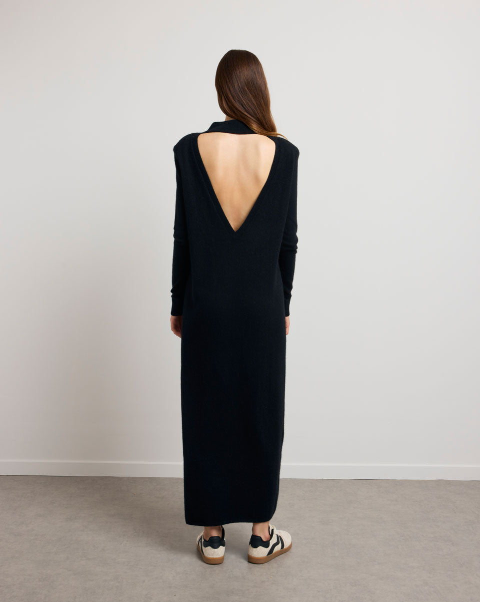 Rossini Long Dress Black
