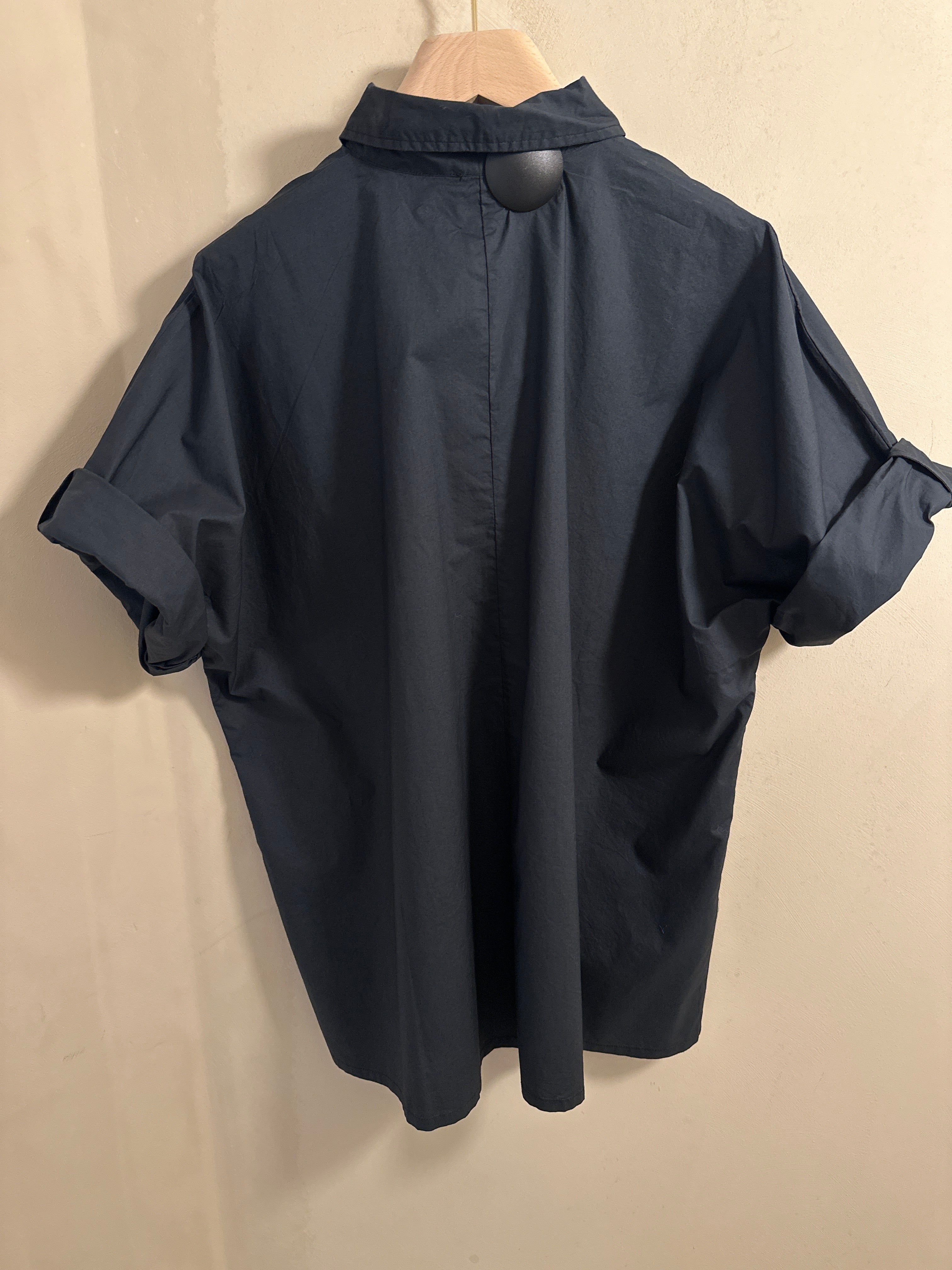 Emma Shirt Cotton Poplin Black