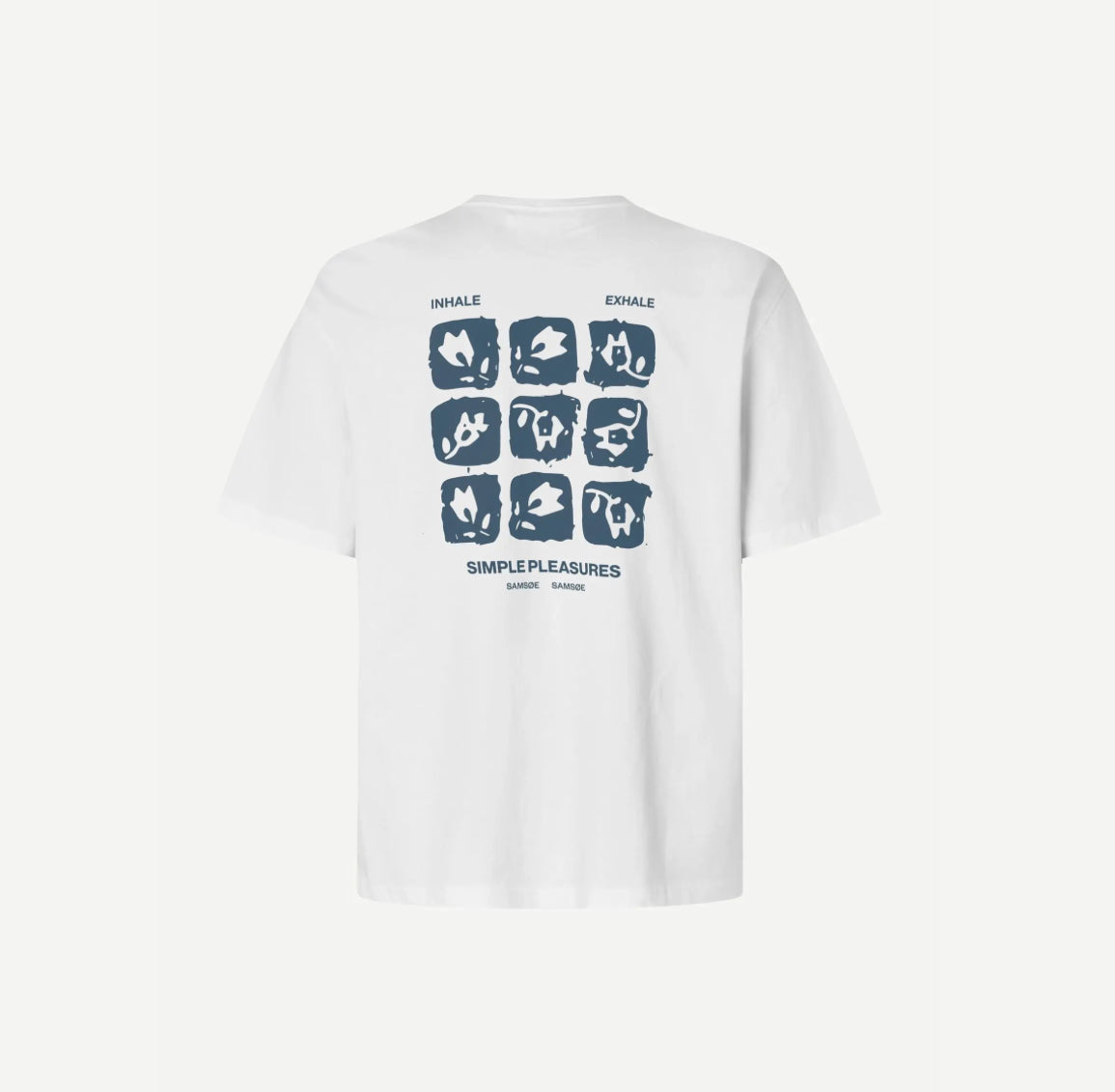 T Shirt Sacohen Blue Stamp