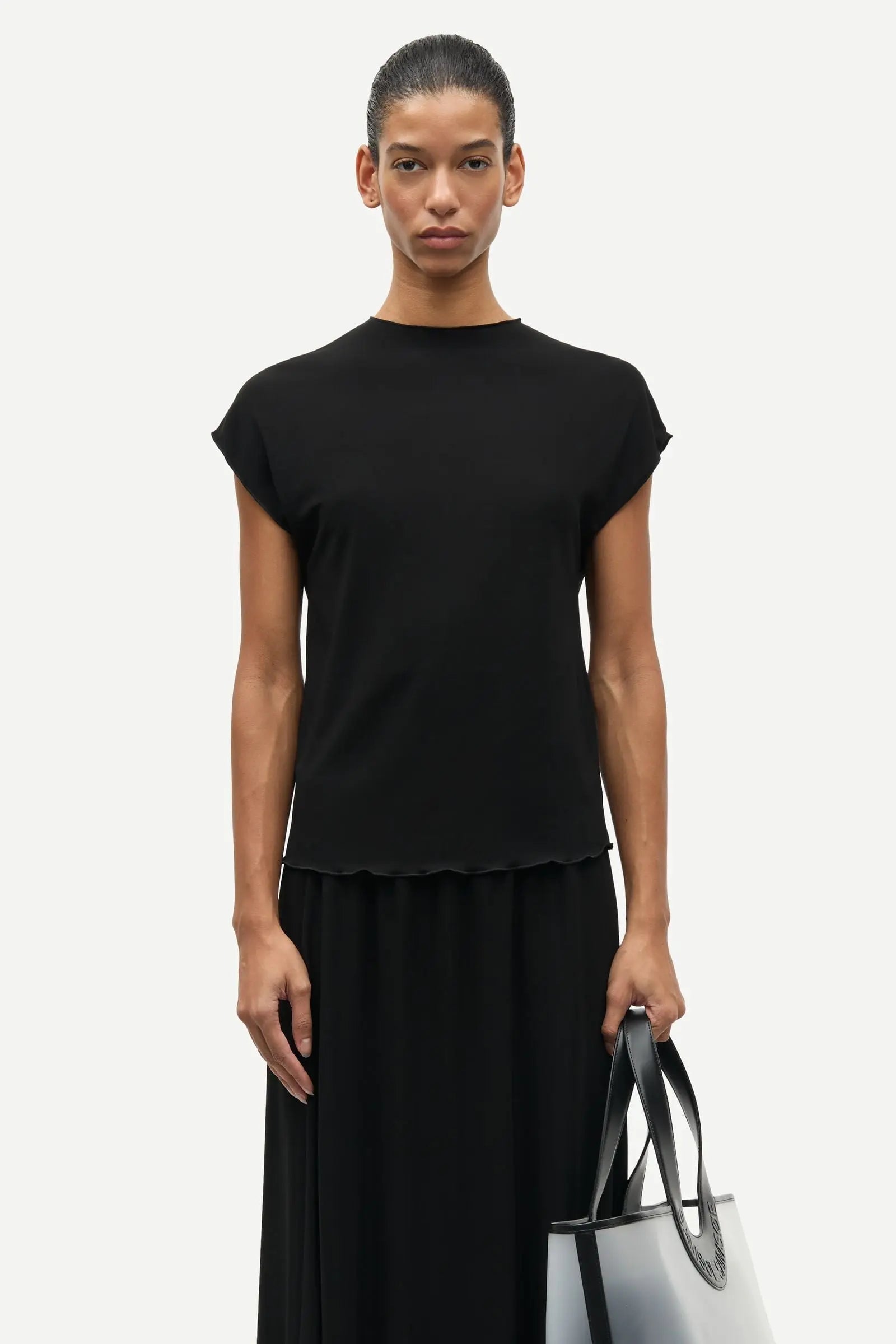 Saumi Top Black