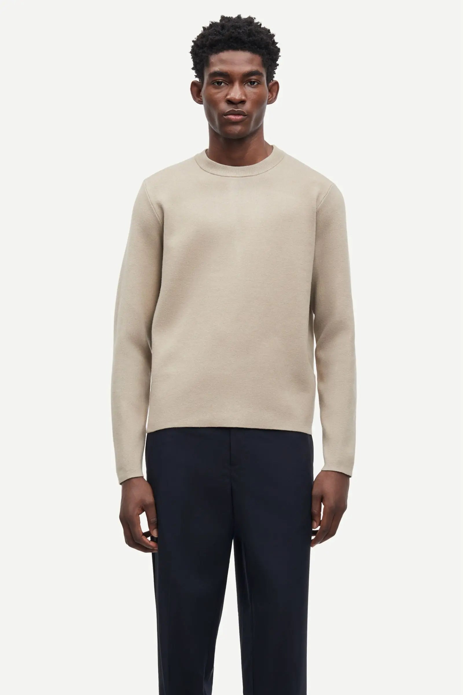 Pull Homme Gunan Crew Neck Pure Cashmere