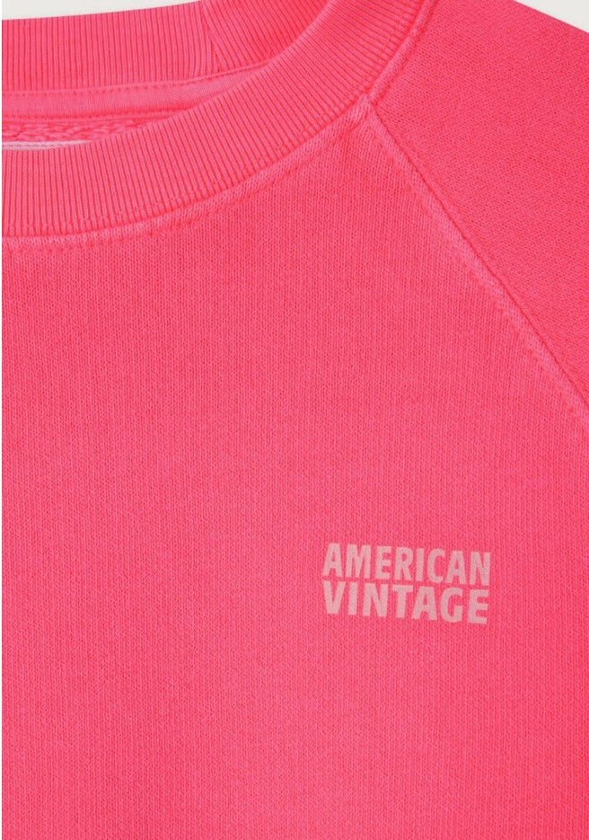 Sweat Enfant Izubird Hortensia Fluo