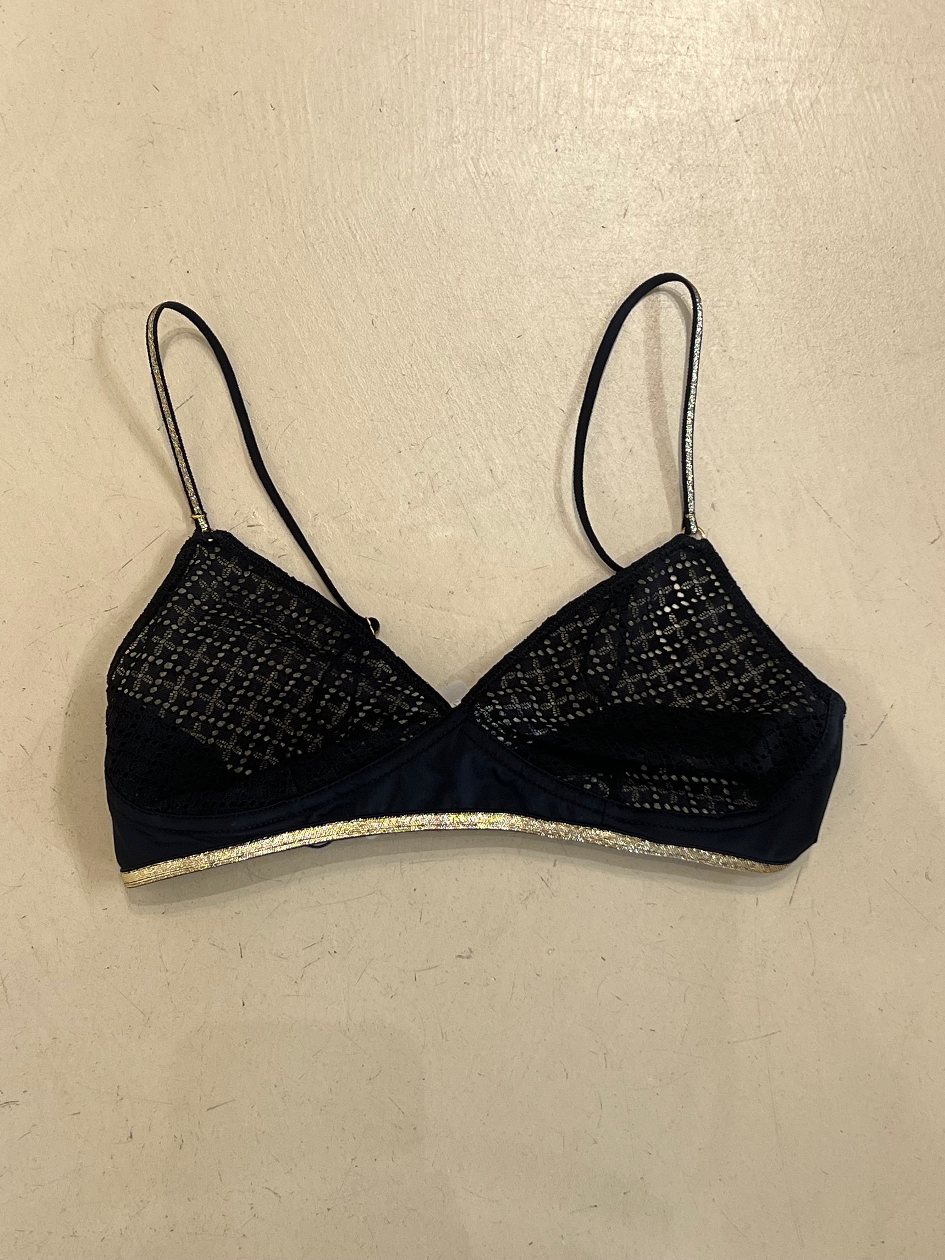 Soutien Gorge Poppy Dark Square