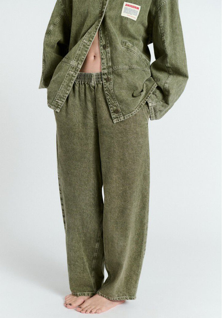 Pantalon Femme Uzatown Olive