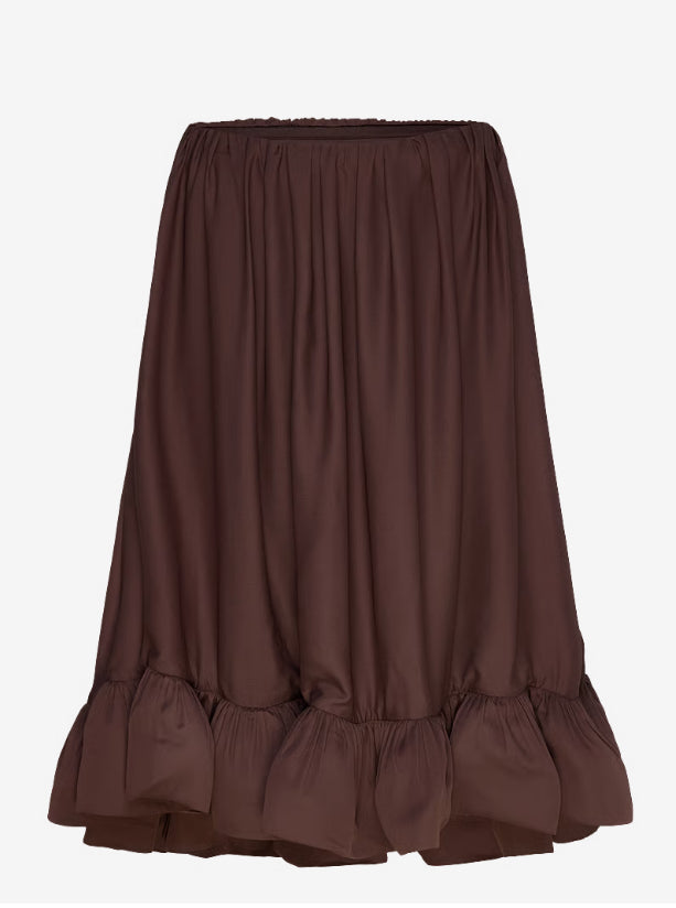 Mikala Mini Dress Chocolate