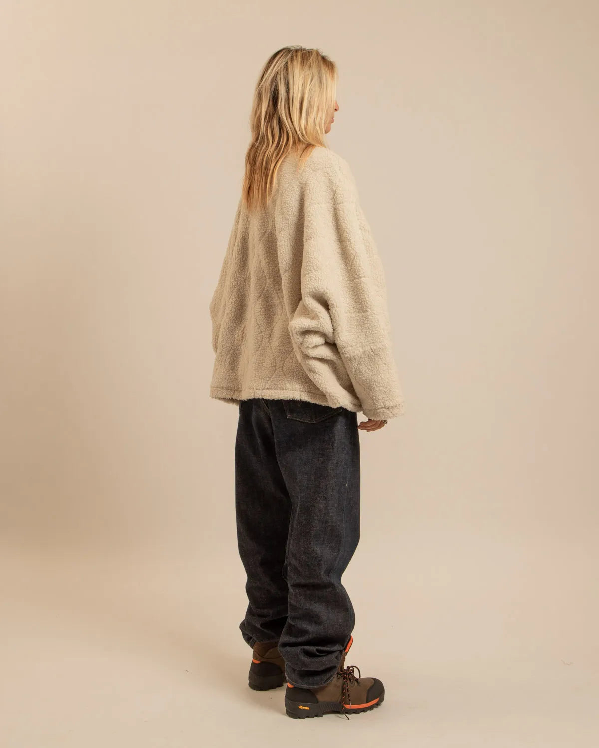 Veste Chicago Sherpa Crème