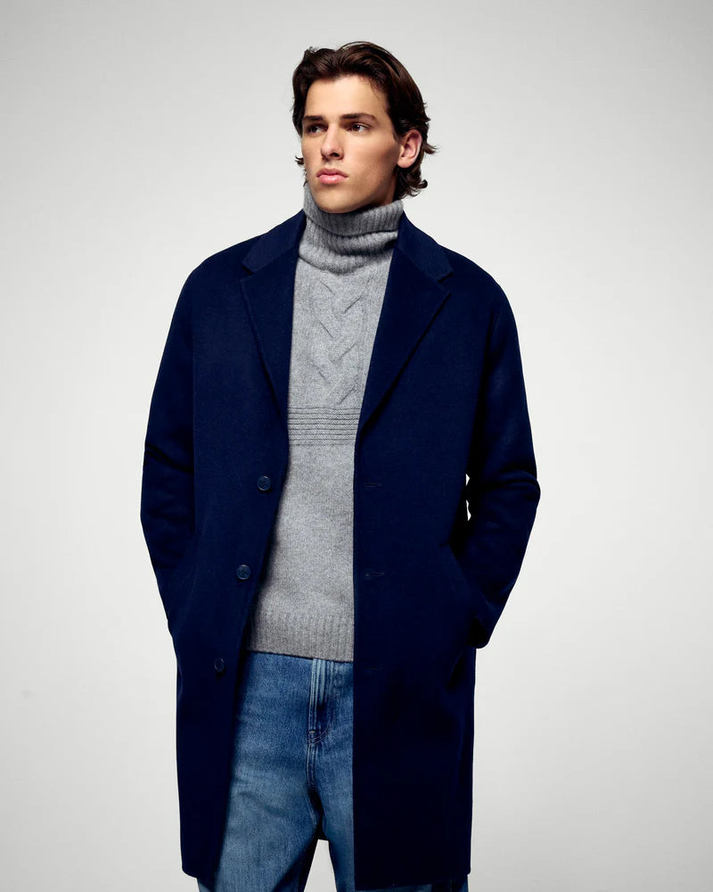 Manteau Homme Outerwear Navy
