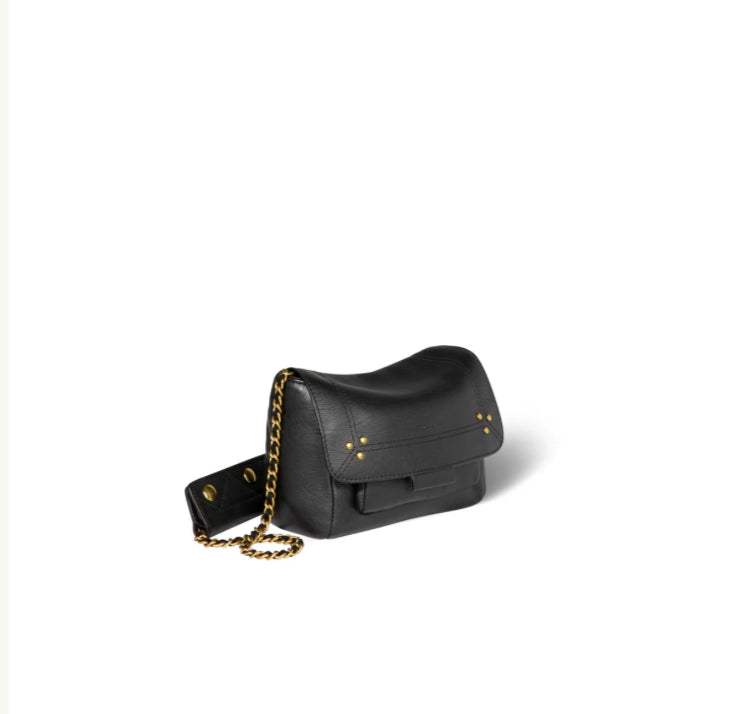 Lulu S Veau Noir Brass