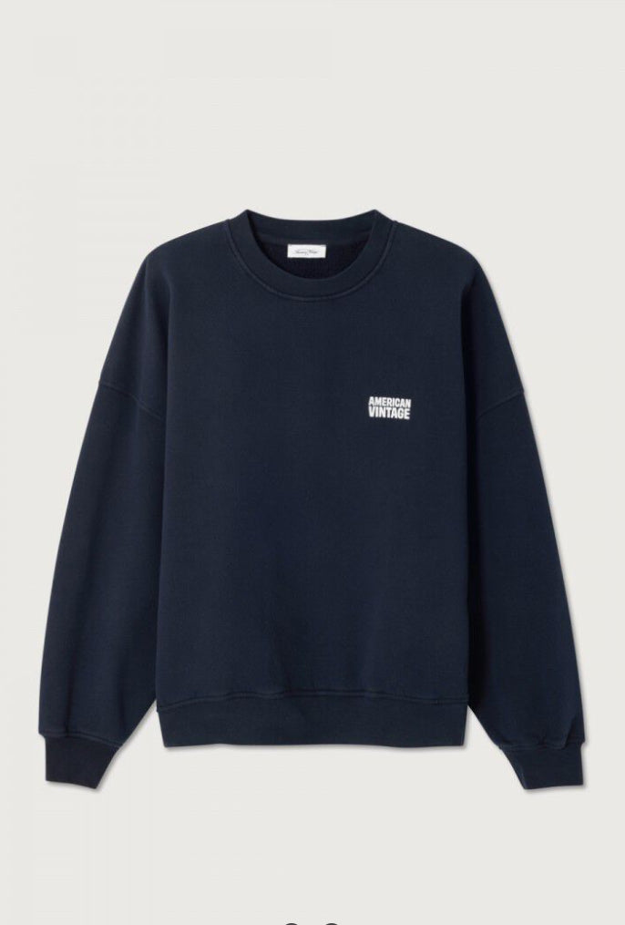 Sweat Femme Plizzy Navy Vintage