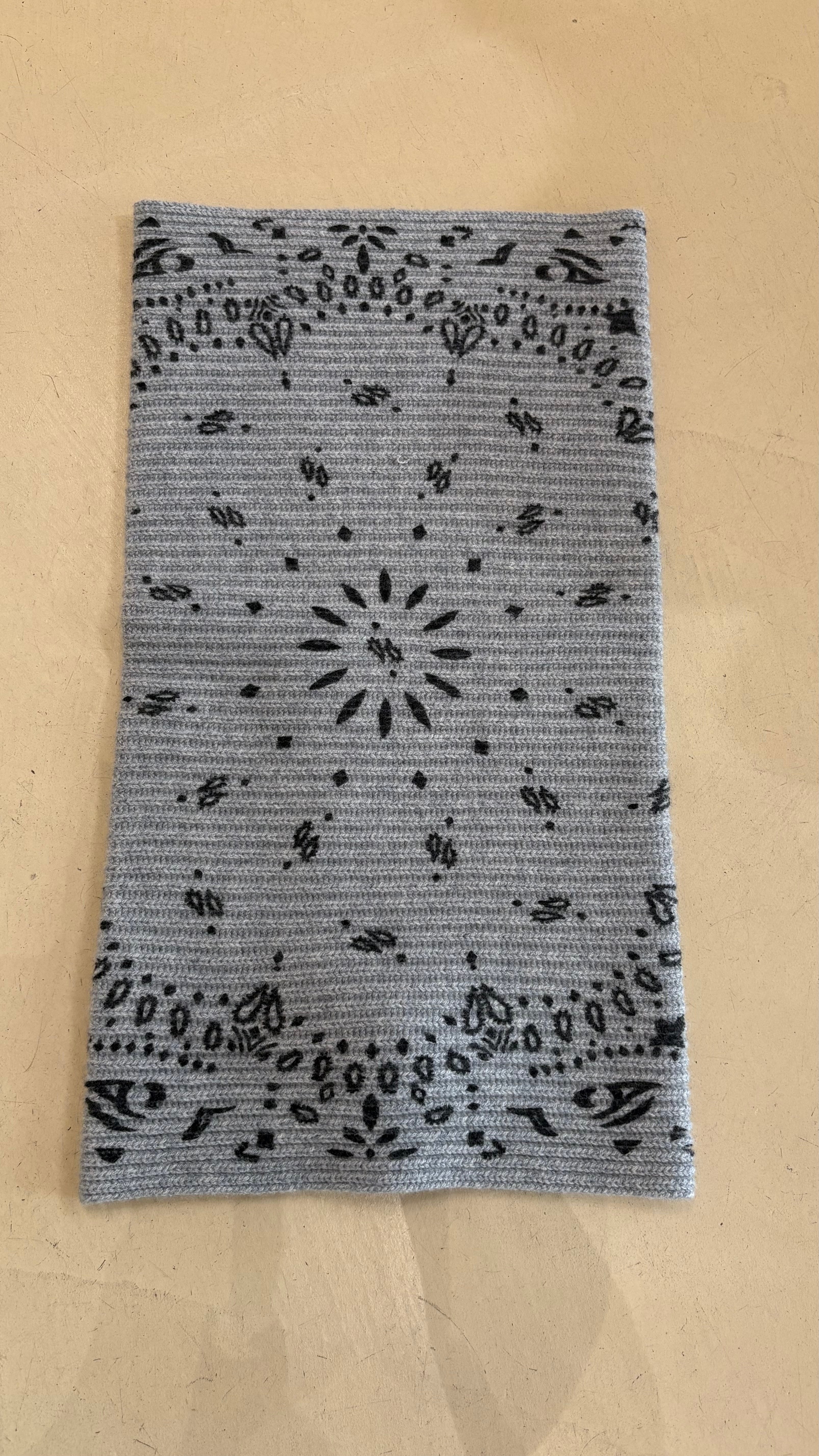 Col Come Bandana Gris Chiné