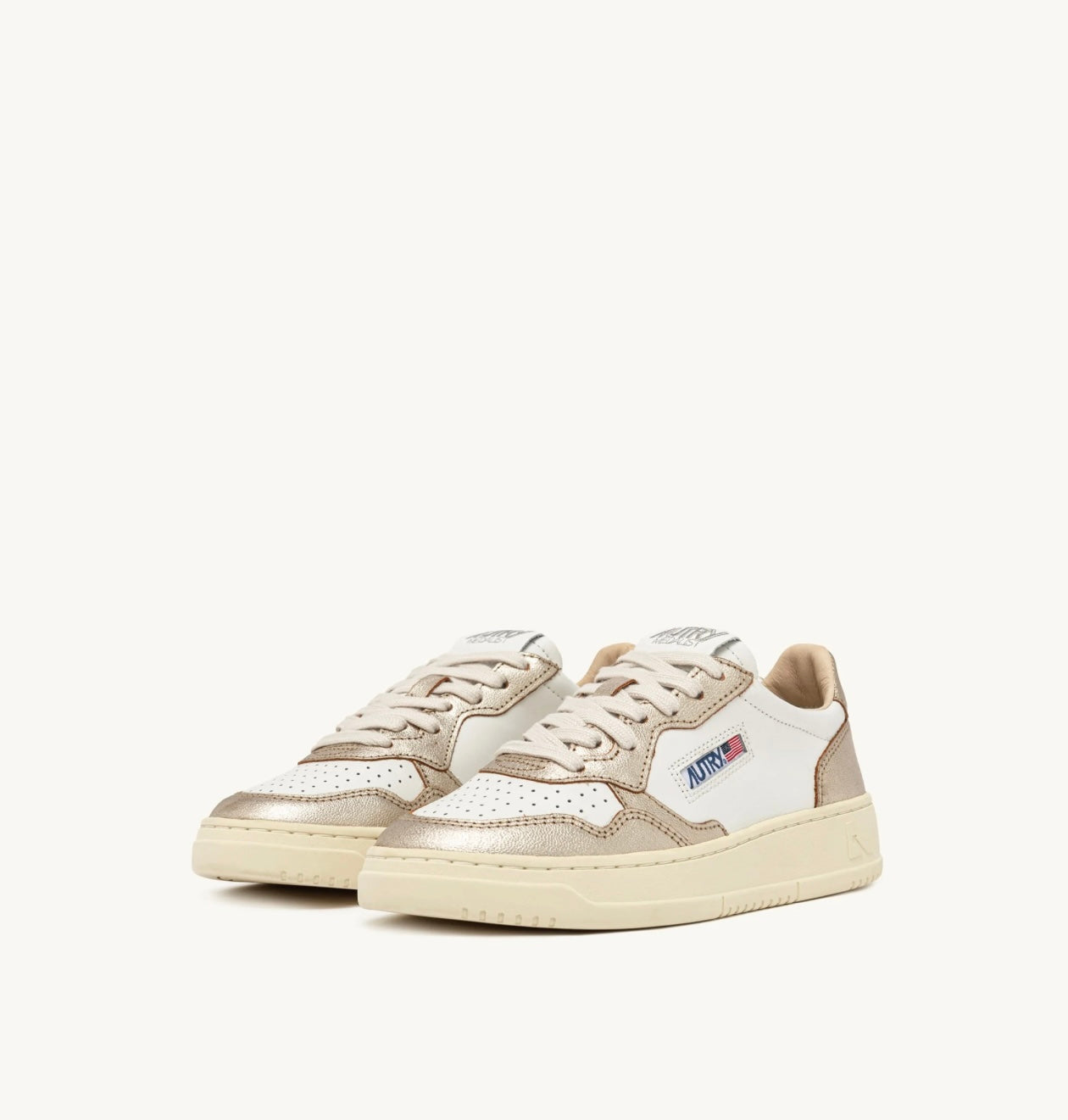 Baskets Medalist Leat White Platinium