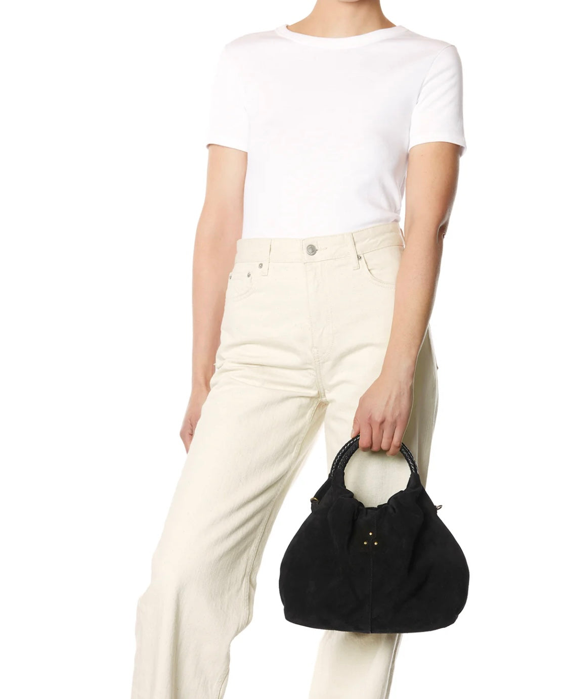 Gordi M Croûte Velours Noir