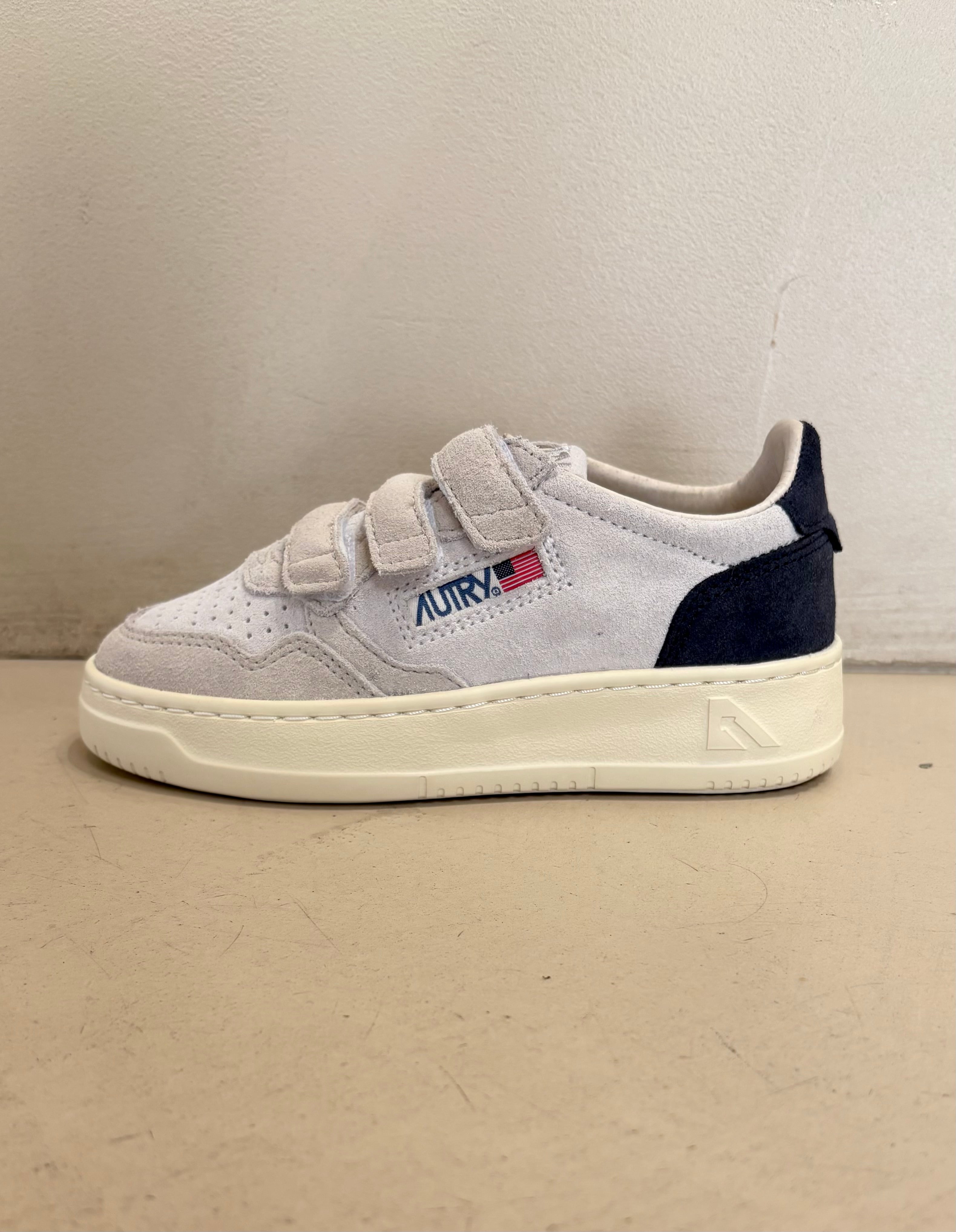 KTS29 Kidstripes Low Kid Suede Sand Blue
